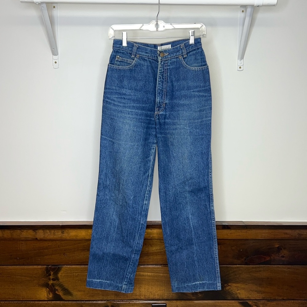Vintage Calvin Klein Dark‎ Wash High Rise Jeans- 4